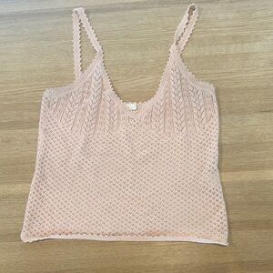 Doen Soft Pink Knit Camisole